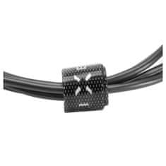FIXED USB - micro USB kabel, 1m Černá