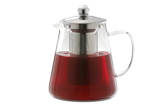 Weis Konvice na čaj s filtrem, nerez / borosilikátové sklo, 1500 ml