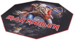 Subsonic Iron Maiden Gaming Floor Mat, černá