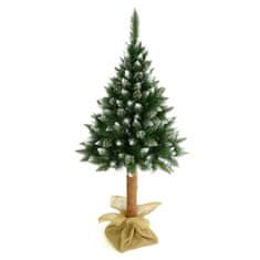 nabbi Vánoční stromek na pařezu Christee 7 180 cm - zelená/bílá