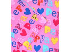 sarcia.eu Růžové dívčí legíny, barevné nápisy Peppa Pig 8 let 128 cm