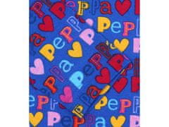 sarcia.eu Tmavě modré dívčí legíny s barevnými nápisy Peppa Pig 4 let 104 cm