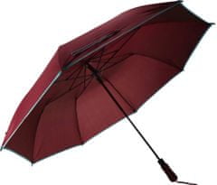 EXCELLENT Deštník skládací 95 cm červený