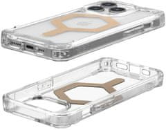 UAG ochranný kryt Plyo MagSafe pro Apple iPhone 15 Pro, bílá/zlatá