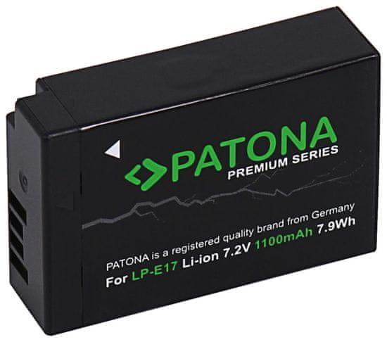 Canon PATONA baterie pro foto LP-E17 1100mAh Li-Ion Premium
