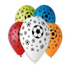 Gemar Balónek pastel 30 cm fotbal potisk (100ks/bal)