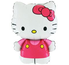 Grabo MINI Hello Kitty/růžová 14"/35cm fóliový balónek nafukovací