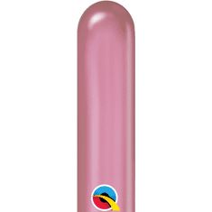 Qualatex Q260 Balónek (152cm:5cm) CHROME růžový (100ks/bal)