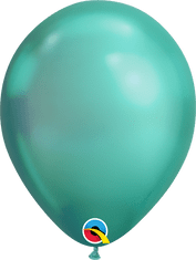 Qualatex Balónek Qualatex CHROME 18cm - zelený 100ks