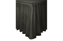 Unique Ubrusová sukně plastová černá 427x74cm