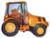 Traktor oranžový 29”/73cm x 37”/95cm fóliový balónek