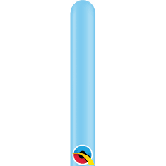 Qualatex Q160 Balónek (152cm:2cm) bledě modrý 100ks