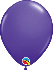 Qualatex balónek 5"/13cm tm. fialový 100ks