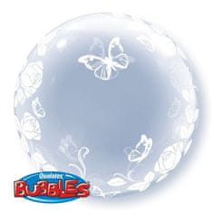Qualatex Bublina DECO - Motýlci 24"/61cm