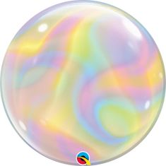 Qualatex Bublina - Duhové víry 22"/56cm