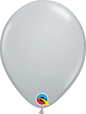 Qualatex balónek 5"/13cm šedý 100 ks