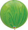 Balónek - Zelený achát 30"/76cm