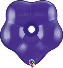 Qualatex Balónek 16"/41cm KVÍTEK fialový 1ks (balení 50 KS)