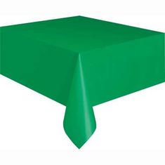 Unique Ubrus plastový smaragdově zelená 1.37 x 2.74 m