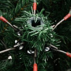 Greatstore Umělý sklápěcí vánoční stromek se sněhem 150 cm