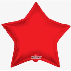 Kaleidoscope Hvězda červená 36"/91cm fóliový balónek