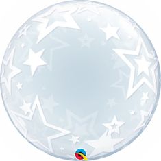 Qualatex Bublina DECO - Hvězdy 24"/61cm