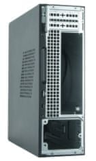 Chieftec Mini ITX BU-12B / 2x USB 3.0 / zdroj 300W / černý