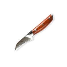 Dellinger Nůž Paring 3" (70mm) Rose-Wood Damascus