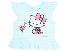 sarcia.eu 2x růžové a mátové tričko Hello Kitty 6-9 m 74 cm