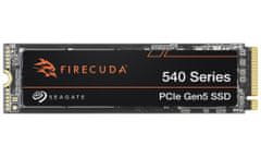 Seagate FireCuda 540 1TB SSD / ZP1000GM3A004 / NVMe M.2 PCIe Gen5 / Interní / M.2 2280