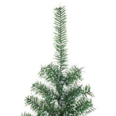 Greatstore Umělý vánoční stromek zasněžený zelený 180 cm