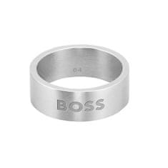 Hugo Boss Módní pánský ocelový prsten 1580457 (Obvod 64 mm)