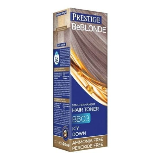 Rosaimpex Prestige Be Blonde Semi-permanentní barva na vlasy BB03 ledový svítání 100 ml