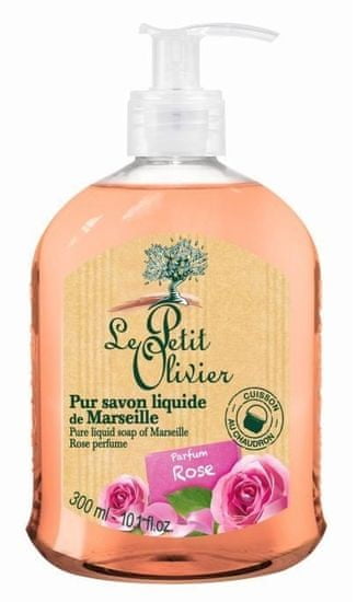 Le Petit Olivier tekuté mýdlo Růže 300ml