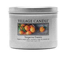 Village Candle Tangerine dreams 262g svíčka s vůní manga, jahod, lilie a růže