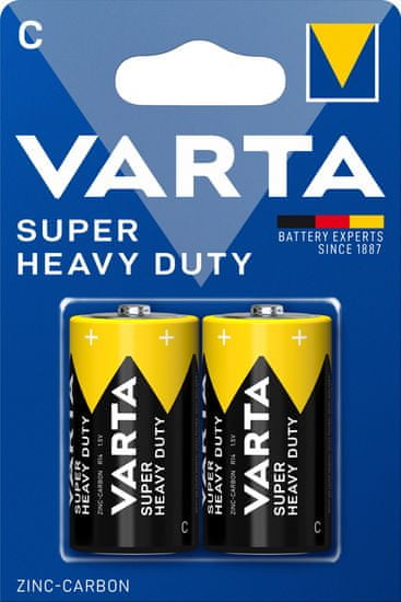 Varta baterie Super Heavy Duty C, 2ks