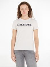 Tommy Hilfiger Bílé dámské tričko Tommy Hilfiger XL