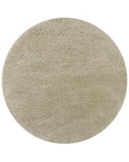 Flair Kusový koberec Shaggy Teddy Natural kruh 133x133 (průměr) kruh