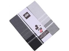 sarcia.eu Černošedé oboustranné bavlněné povlečení 135x200 Mickey Mouse Disney, OEKO-TEX 135x200 cm