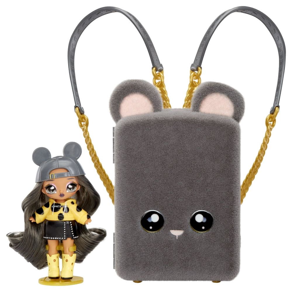 Levně Na! Na! Na! Surprise Mini batoh s pokojíčkem – Marisa Mouse