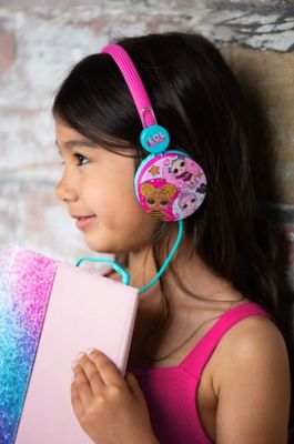  vezetékes gyerek fejhallgató otl technologies korlátozott hangerő kényelmes kellemes hangzás 3,5 mm-es jack csatlakozó 