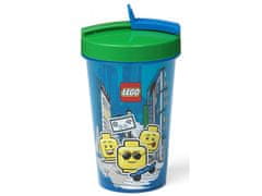sarcia.eu Chlapecký LEGO hrnek s brčkem 500ml Uniwersalny