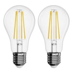 Emos LED žárovka Filament A60 / E27 / 5,9 W (60 W) / 806 lm / teplá bílá