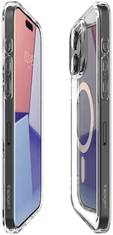 Spigen ochranný kryt Ultra Hybrid MagSafe pro Apple iPhone 15 Pro, zlatá