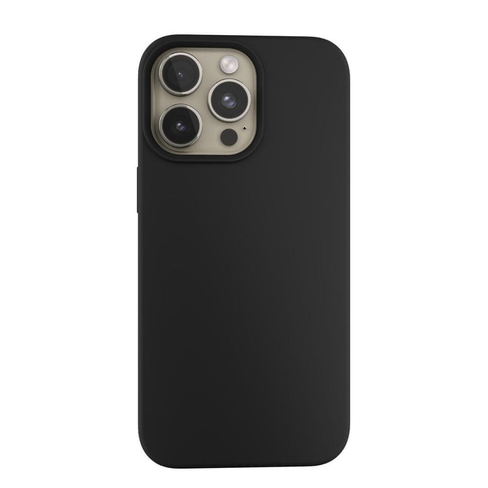 Levně Next One Silicone Case for iPhone 15 Pro MagSafe compatible IPH-15PRO-MAGCASE-BLACK - černé