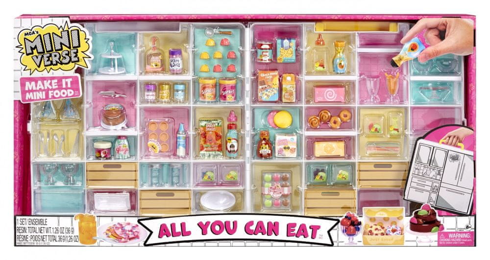 Levně MGA Miniverse – Mini Food Maxi set
