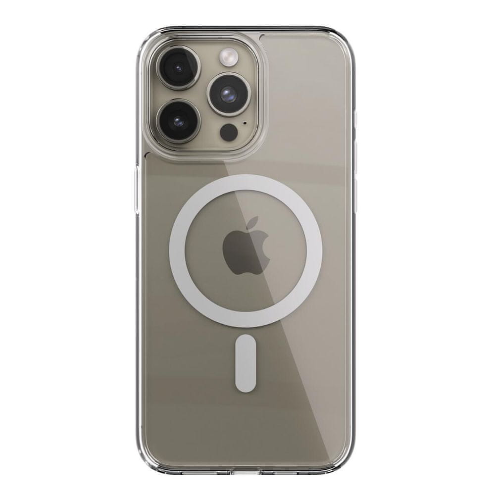 Levně Next One Shield Case for iPhone 15 Pro MagSafe compatible IPH-15PRO-MAGSAFE-CLRCASE - čirý