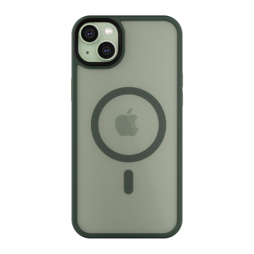 Levně Next One Mist Shield Case for iPhone 15 MagSafe Compatible IPH-15-MAGSF-MISTCASE-PTC - pistáciová