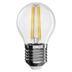 Emos LED žárovka Filament Mini Globe / E27 / 3,4 W (40 W) / 470 lm / teplá bílá