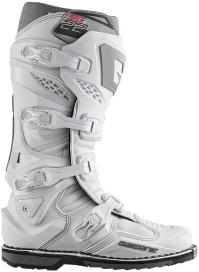 Gaerne boty SG-22 bílo-šedé